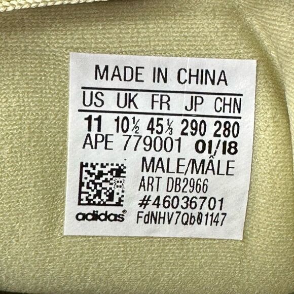 Adidas Yeezy 500 Super Moon Yellow 2018 DB2966 Men’s Size 11 Shoes Sneakers - Picture 8 of 8